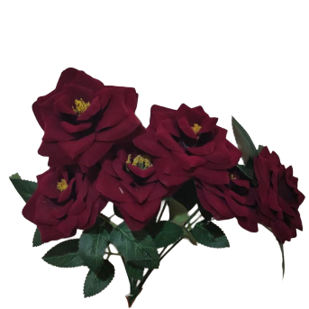 Artificial Red Rose Bunch
