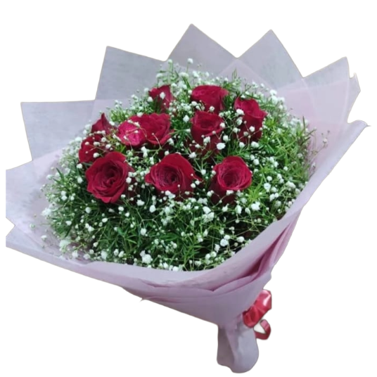 Velvet Rose Bouquet