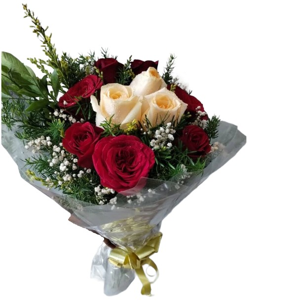 Crimson Ivory Bouquet