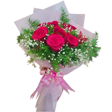 Ruby Bloom Bouquet