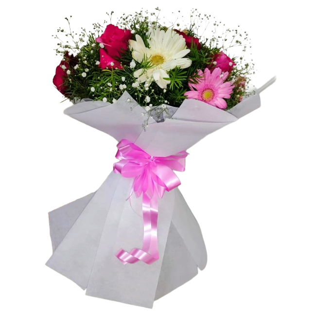 Rosy Daisy Bouquet