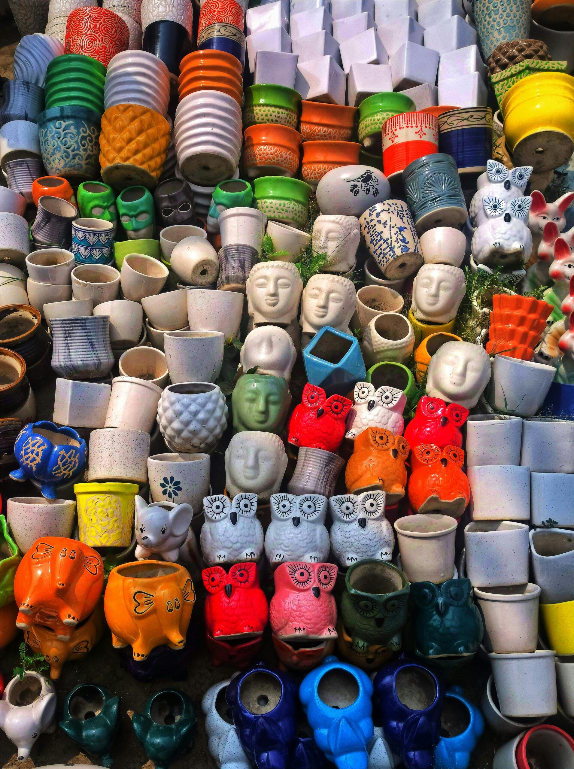 Ceramic pots