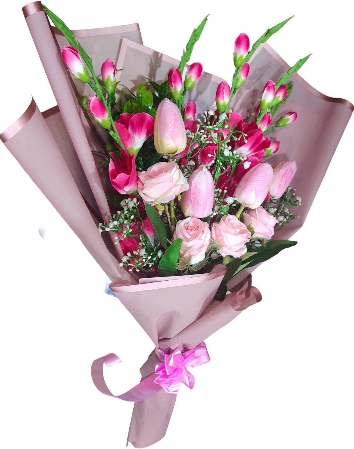 Pink Paradise Artificial Bouquet