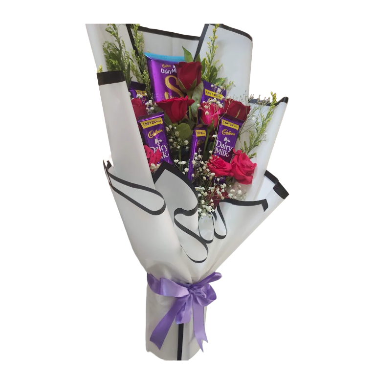 Chocolate & Rose Bouquet