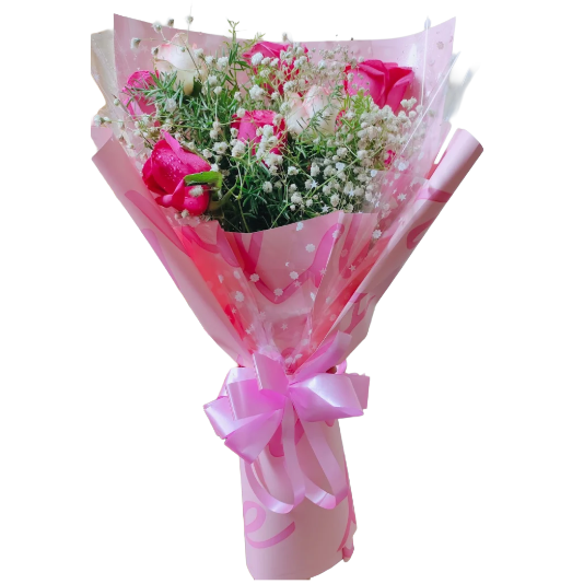 Pink Petal Serenade Bouquet
